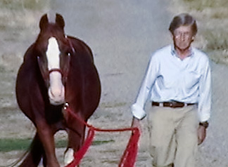 Gary Brandt and Aul Magic at age 25, Sept. 2010