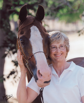Sharon Byford-Ruth with Aul Magic+/